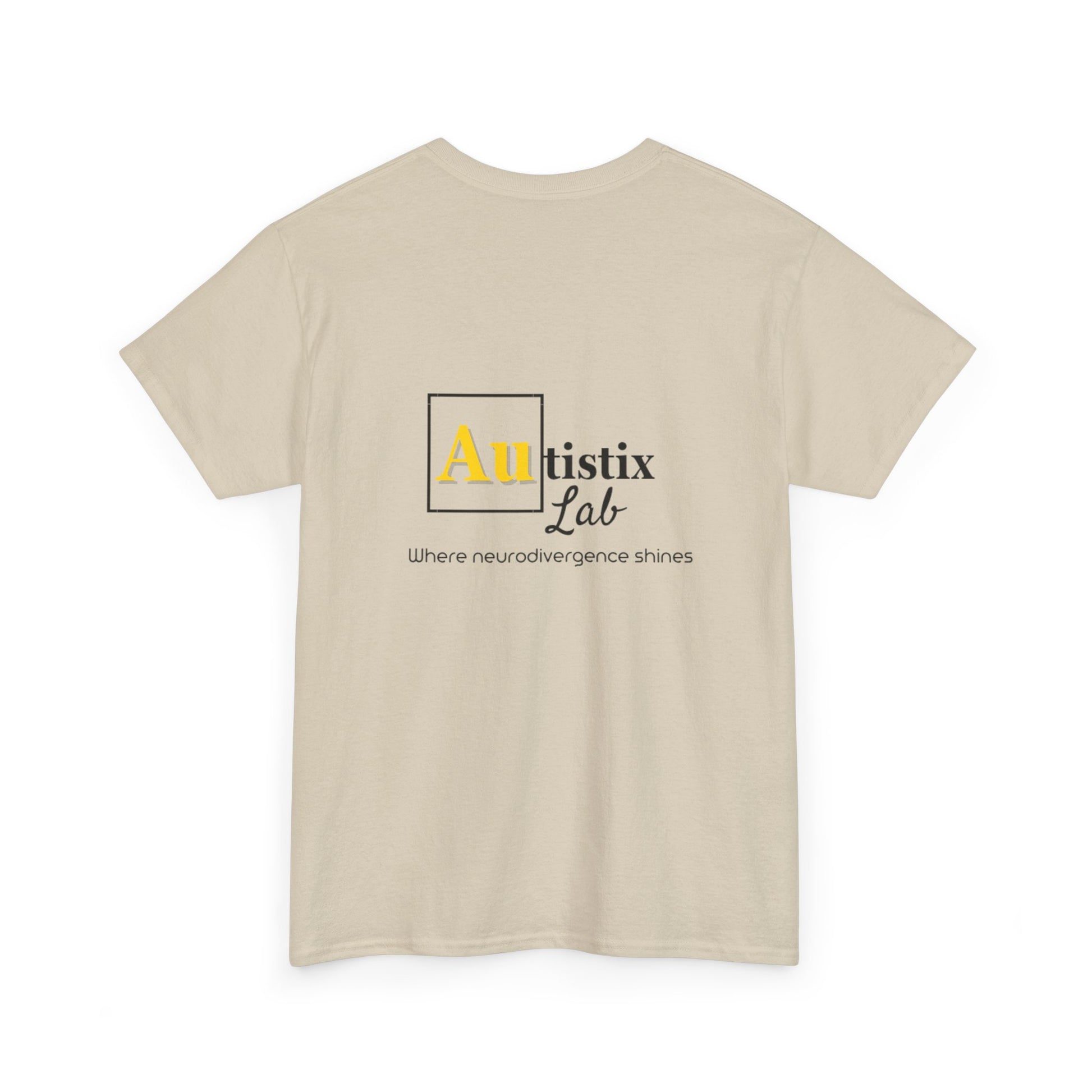 Autistic & Unapologetically Dope (Style 2) - Heavy Cotton Tee - Unisex