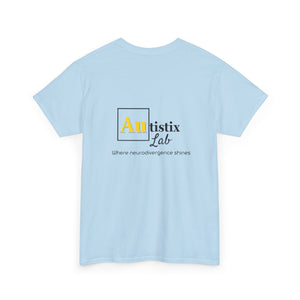 Proud Stepdad of Neurodiverse Kids - Heavy Cotton Tee - Unisex