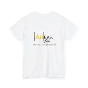 Autistic & Unapologetically Dope (Style 2) - Heavy Cotton Tee - Unisex