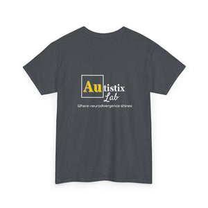 Autistic & Unapologetically Dope (Style 2) - Heavy Cotton Tee - Unisex