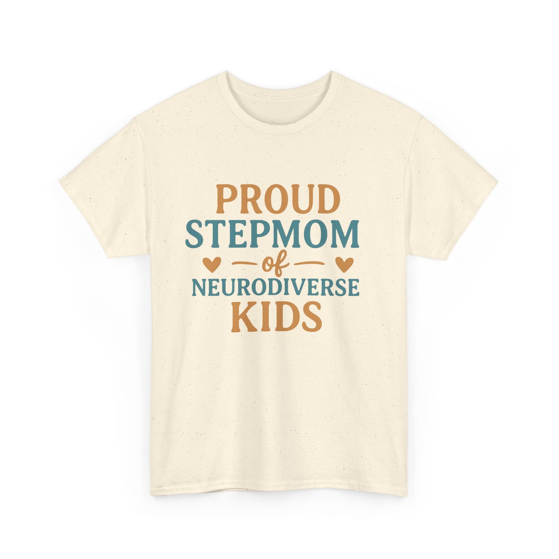Proud Stepmom of Neurodiverse Kids - Heavy Cotton Tee - Unisex