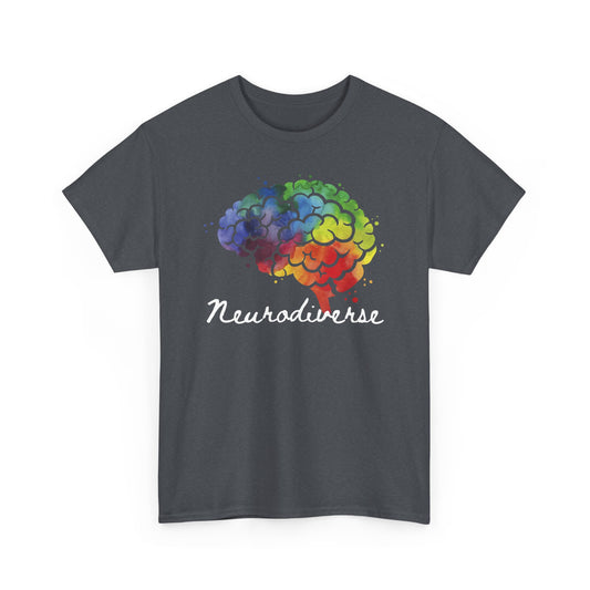 Neurodiverse (Style 1) - Heavy Cotton Tee - Unisex