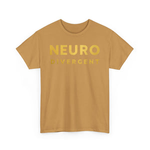 Neurodivergent (style 1) - Heavy Cotton Tee - Unisex
