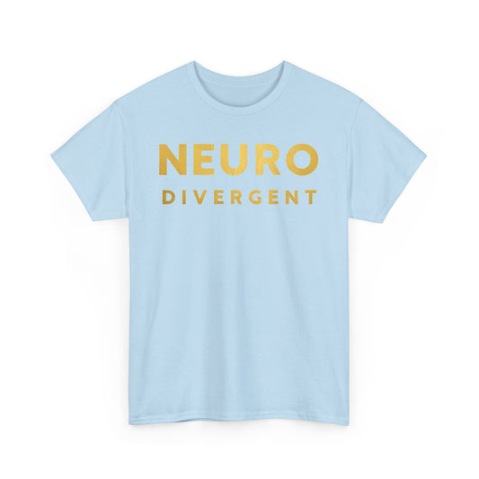 Neurodivergent (style 1) - Heavy Cotton Tee - Unisex