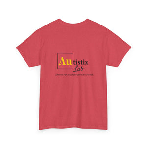 Proud Stepdad of Neurodiverse Kids - Heavy Cotton Tee - Unisex