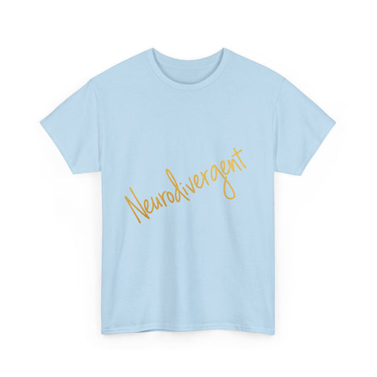 Neurodivergent (style 3) - Heavy Cotton Tee - Unisex