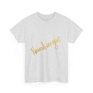 Neurodivergent (style 3) - Heavy Cotton Tee - Unisex