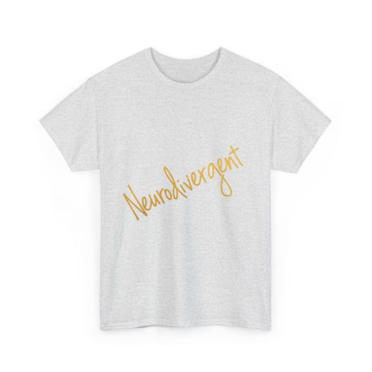 Neurodivergent (style 3) - Heavy Cotton Tee - Unisex