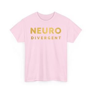 Neurodivergent (style 1) - Heavy Cotton Tee - Unisex