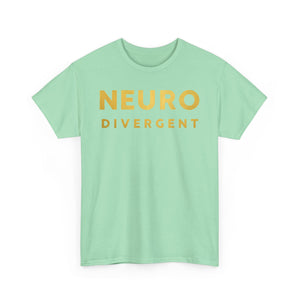 Neurodivergent (style 1) - Heavy Cotton Tee - Unisex