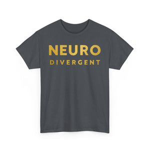Neurodivergent (style 1) - Heavy Cotton Tee - Unisex