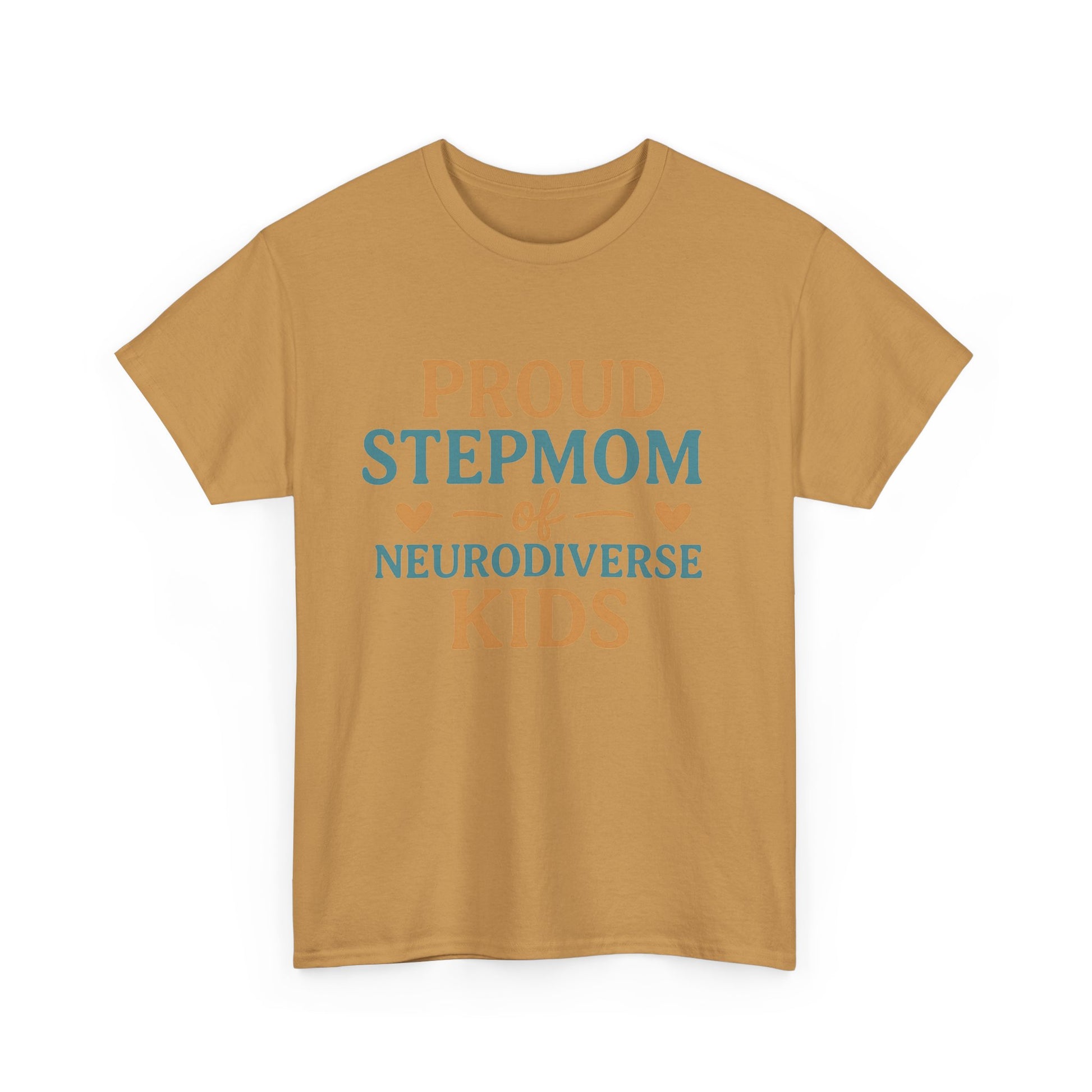 Proud Stepmom of Neurodiverse Kids - Heavy Cotton Tee - Unisex