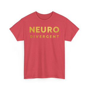 Neurodivergent (style 1) - Heavy Cotton Tee - Unisex