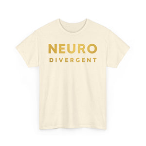 Neurodivergent (style 1) - Heavy Cotton Tee - Unisex