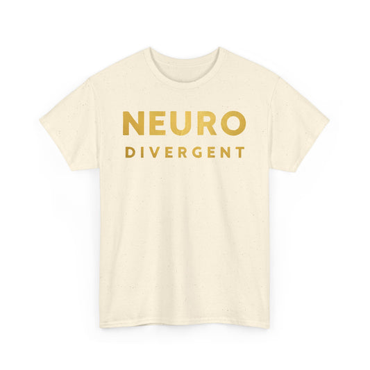 Neurodivergent (style 1) - Heavy Cotton Tee - Unisex