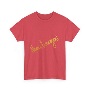 Neurodivergent (style 3) - Heavy Cotton Tee - Unisex