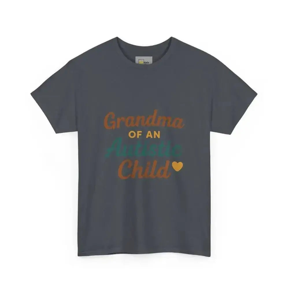 Grandma of an Autistic Child - Heavy Cotton Tee - Unisex - Tweed / S - T-Shirt