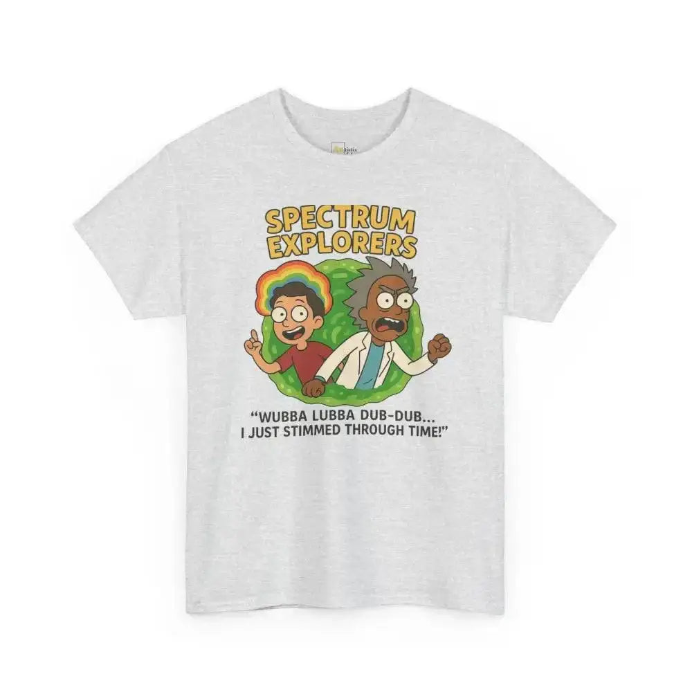 Spectrum Explorers - Heavy Cotton Tee - Unisex - Ash / S - T-Shirt