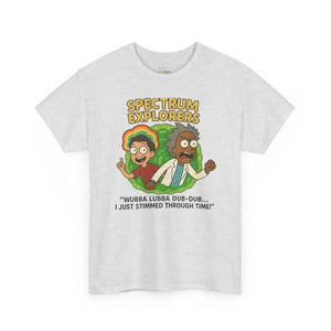 Spectrum Explorers - Heavy Cotton Tee - Unisex - Ash / S - T-Shirt