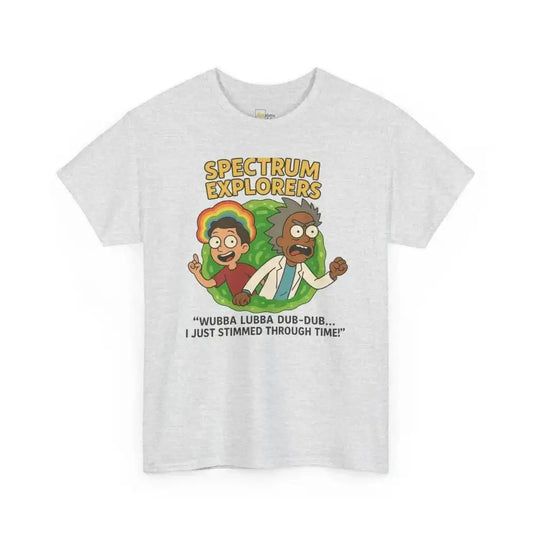 Spectrum Explorers - Heavy Cotton Tee - Unisex - Ash / S - T-Shirt