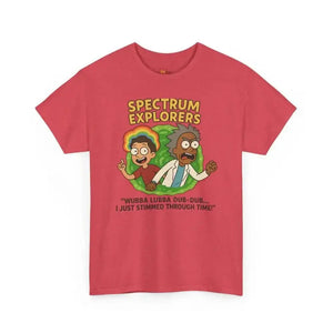 Spectrum Explorers - Heavy Cotton Tee - Unisex - Heather Red / S - T-Shirt