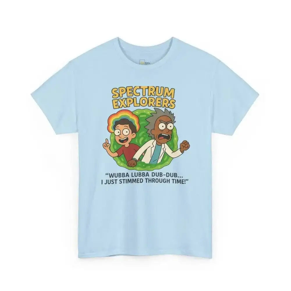 Spectrum Explorers - Heavy Cotton Tee - Unisex - Light Blue / S - T-Shirt