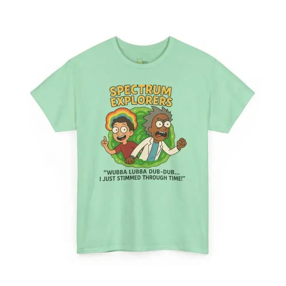 Spectrum Explorers - Heavy Cotton Tee - Unisex - Mint Green / S - T-Shirt