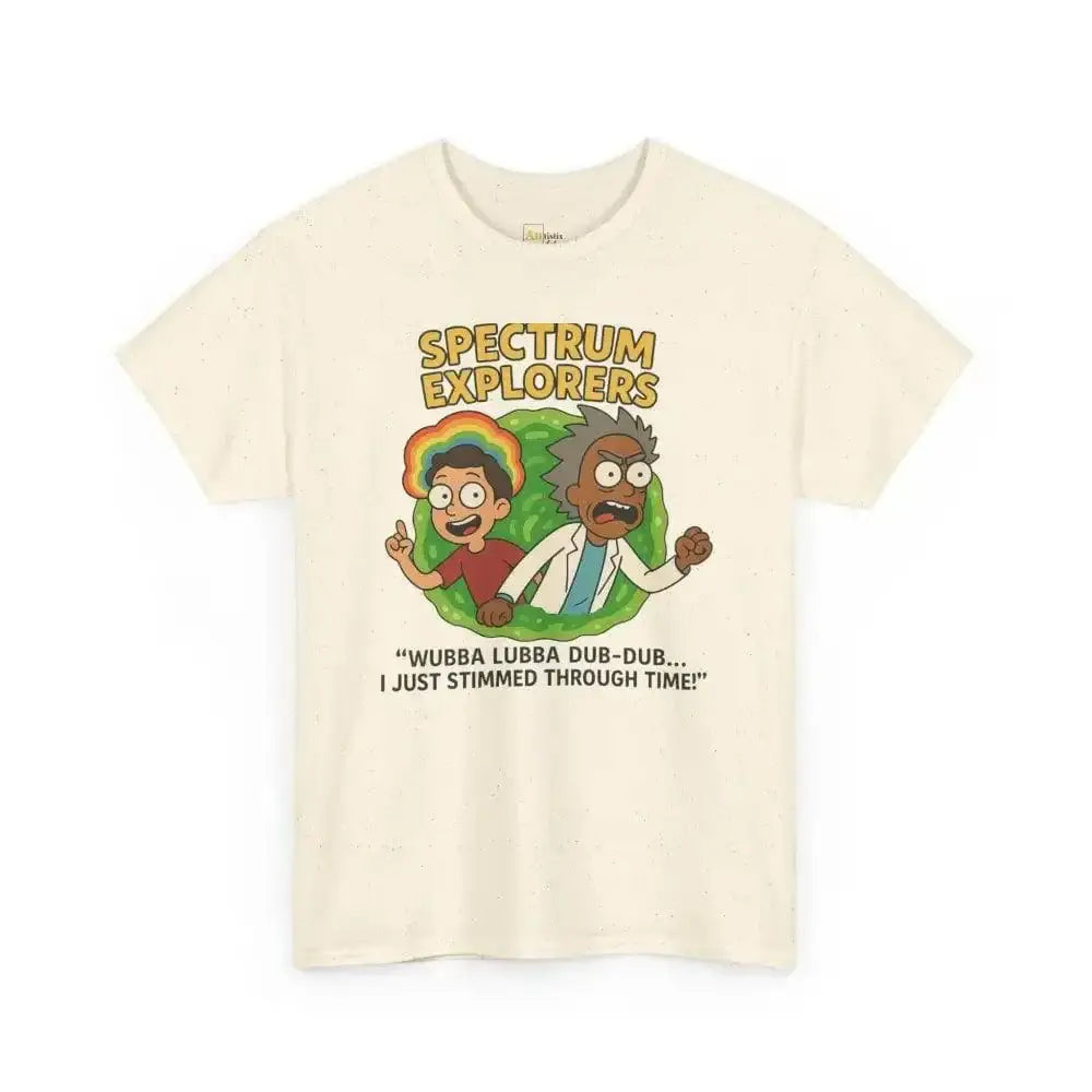 Spectrum Explorers - Heavy Cotton Tee - Unisex - Natural / S - T-Shirt