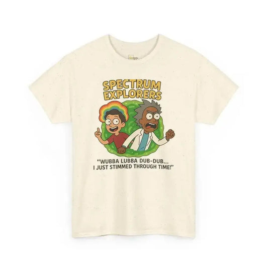 Spectrum Explorers - Heavy Cotton Tee - Unisex - Natural / S - T-Shirt