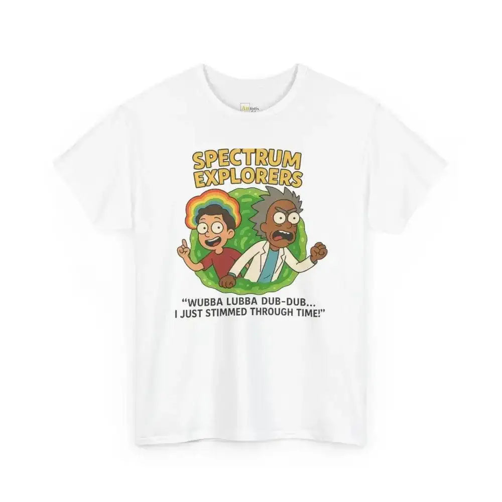 Spectrum Explorers - Heavy Cotton Tee - Unisex - White / S - T-Shirt