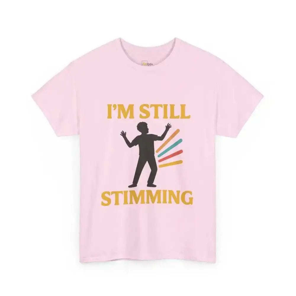 Still Stimming - Heavy Cotton Tee - Unisex - Light Pink / S - T-Shirt