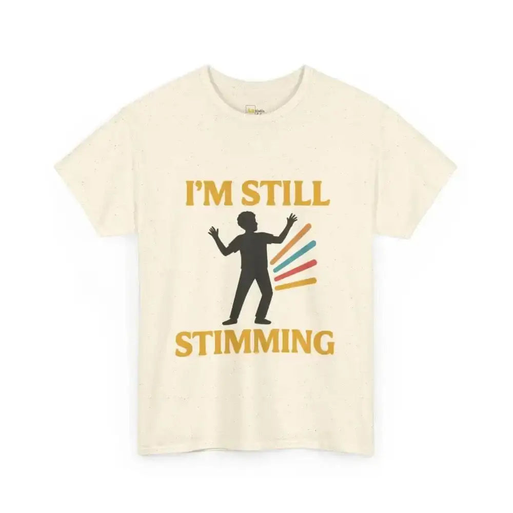 Still Stimming - Heavy Cotton Tee - Unisex - Natural / S - T-Shirt