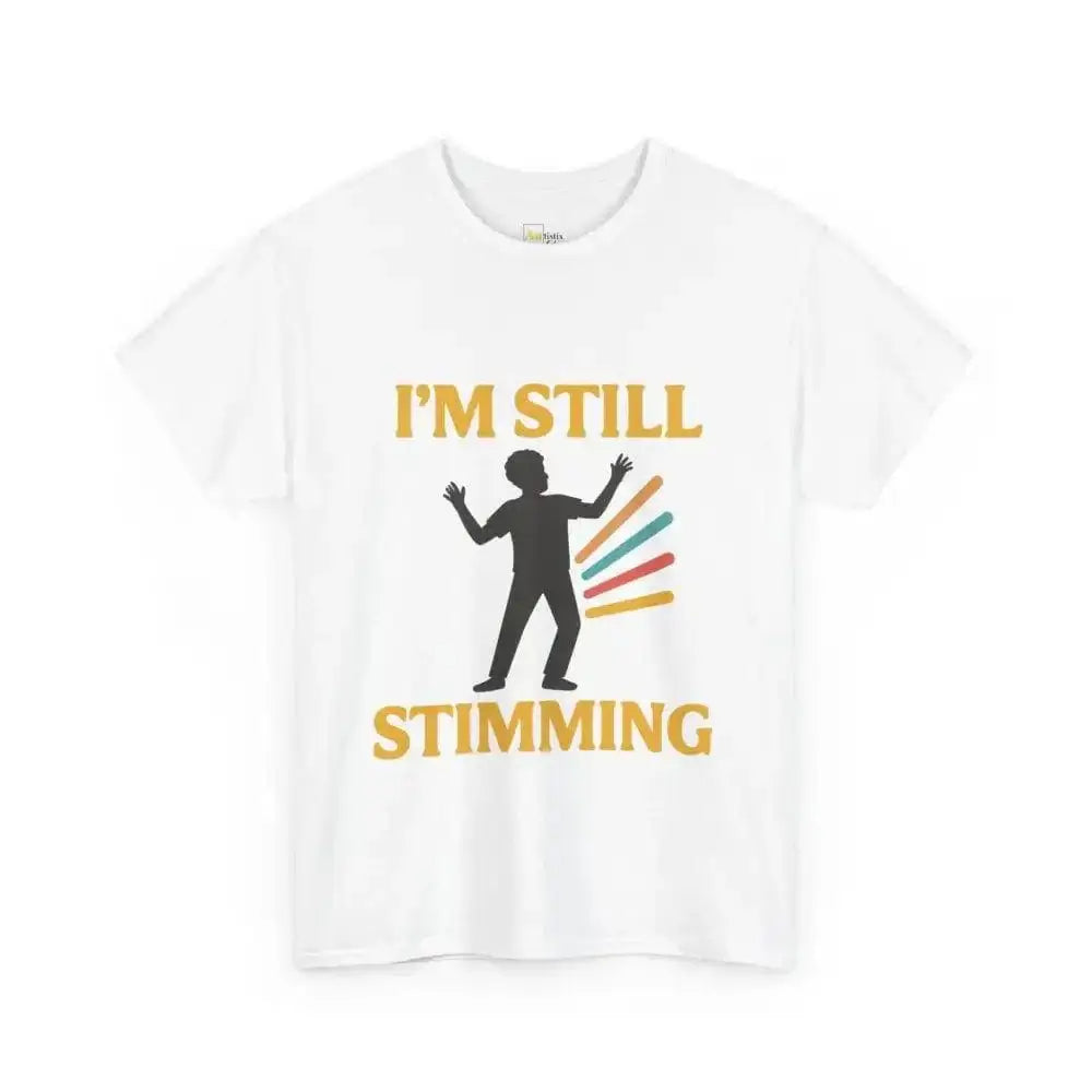 Still Stimming - Heavy Cotton Tee - Unisex - White / S - T-Shirt