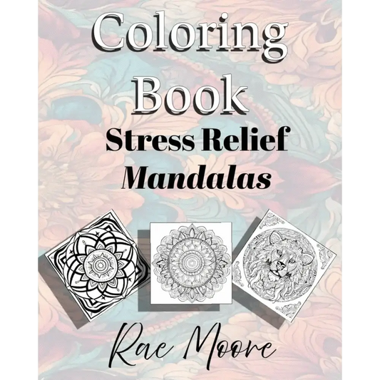 Stress Relief - Mandala: Adult Coloring Book with Flowers Animals Patterns Swirls Hearts Zodiacs and More (Creative